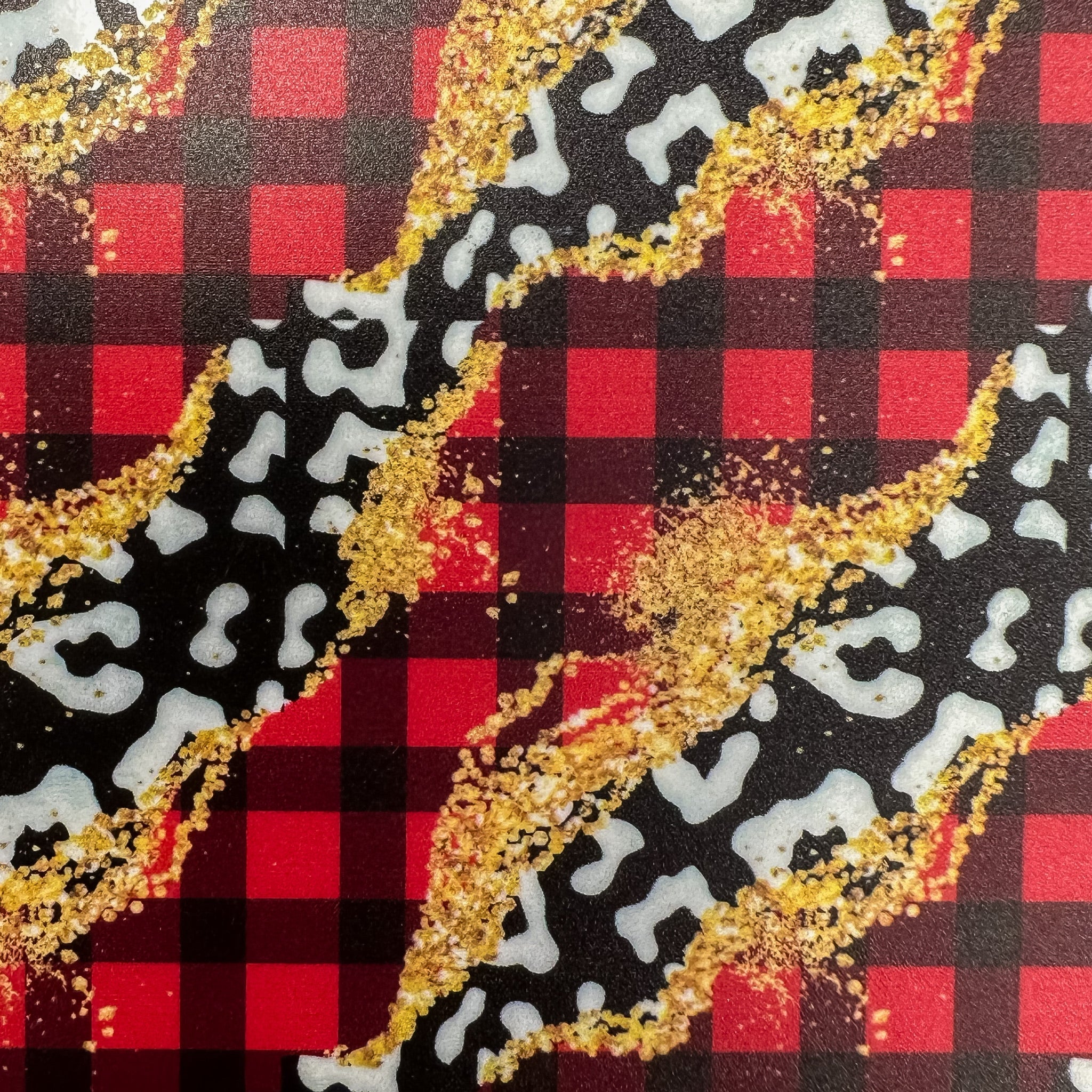 Buffalo Plaid Gone Wild Pattern Acrylic Sheet - CMB Pattern Acrylic